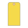 Nmc Tags, Blank, Yellow, 1 7/8x3 3/4, Cardst BPT5Y